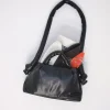 Black Mini Ona vegan leather bag