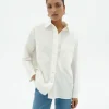 Blusa blanca Marcelle