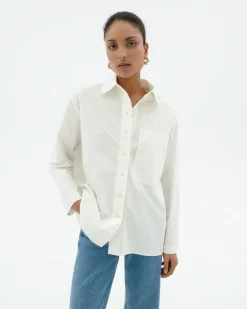 Blusa blanca Marcelle