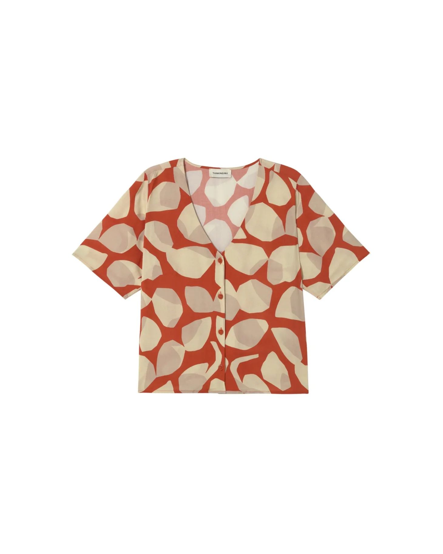 Blusa naranja Ecovero leaf Libelula