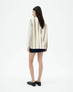 Blusa popelin rayas Marcelle
