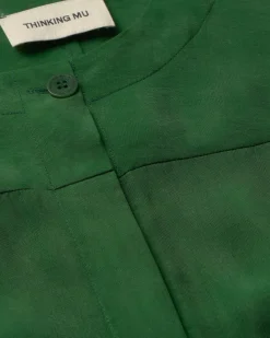 Blusa verde Cupro Briana
