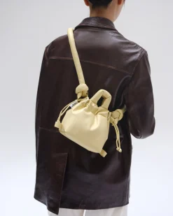 Butter Yellow Micro Ona vegan leather bag