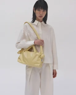 Butter Yellow Mini Ona vegan leather bag