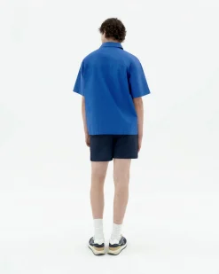 Camisa holgada azul Kurt