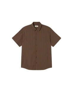 Camisa marrón rayas Tom