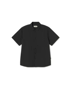 Camisa seersucker negra Tom
