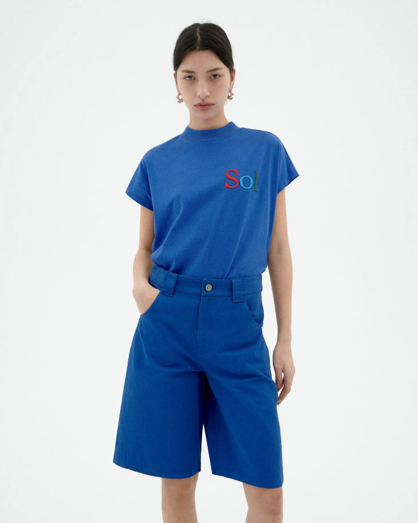 Camiseta azul sol type Volta
