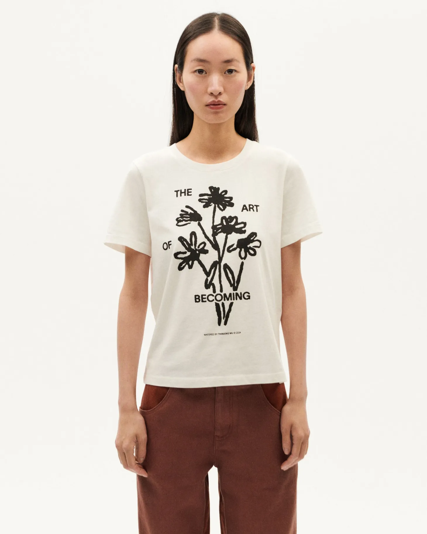 Camiseta blanca becoming Ida
