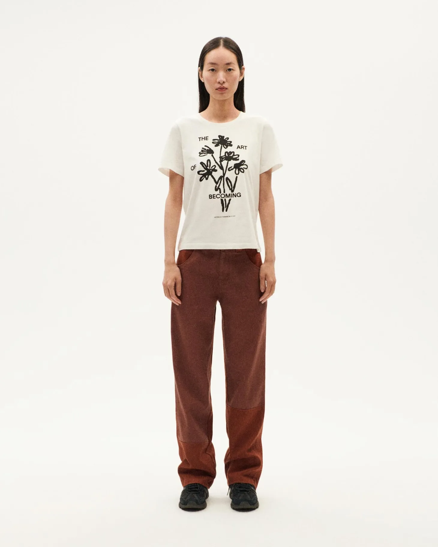 Camiseta blanca becoming Ida