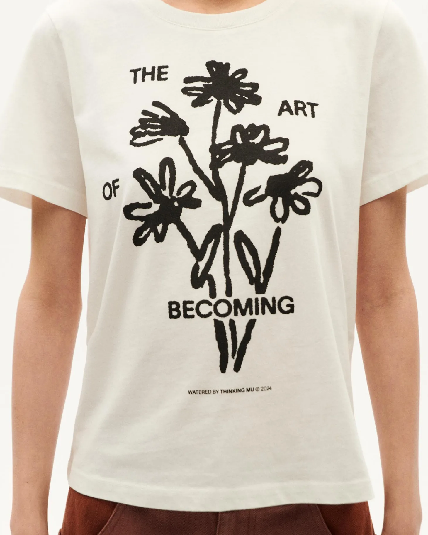 Camiseta blanca becoming Ida