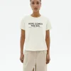 Camiseta blanca here comes the sol Ida