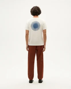 Camiseta blanca sol espalda indigo