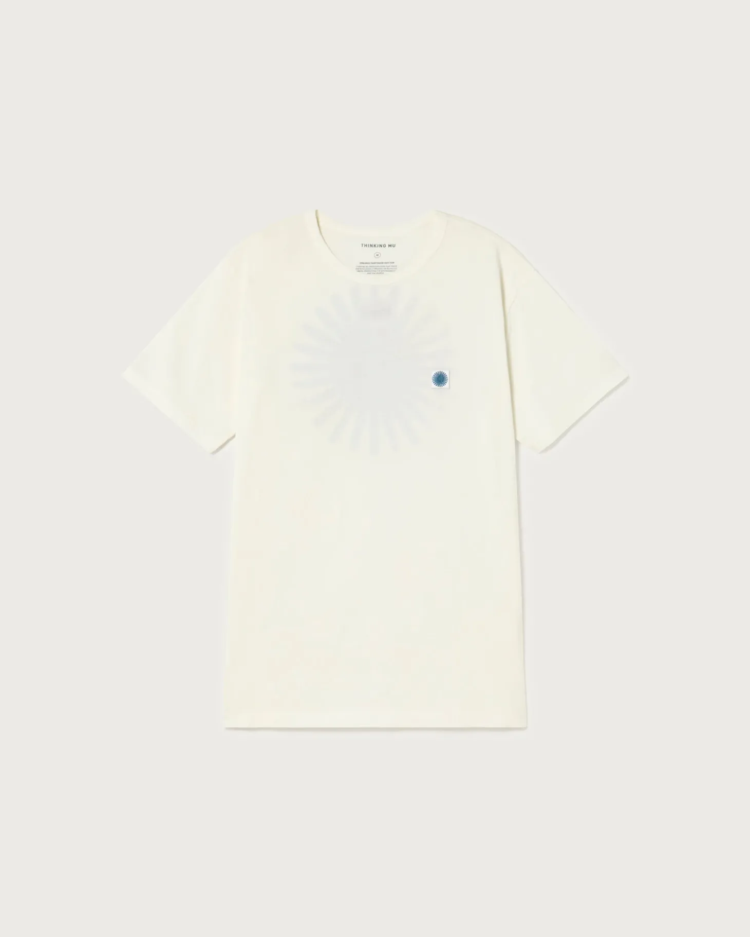 Camiseta blanca sol espalda indigo