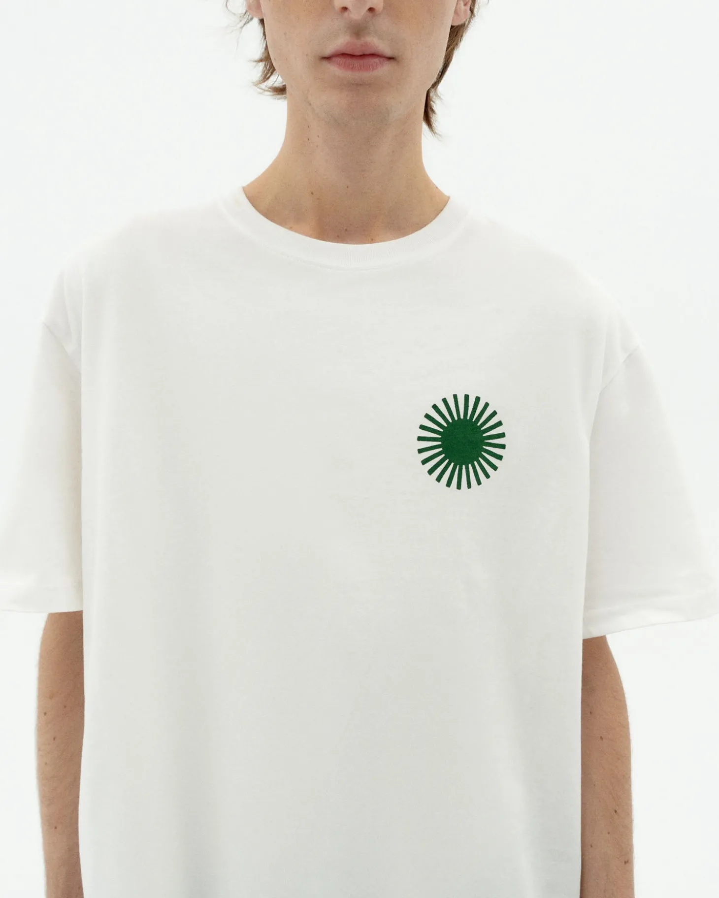 Camiseta blanca sol type espalda Aaron