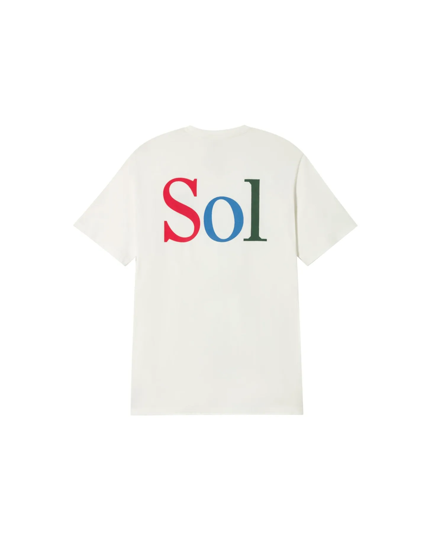 Camiseta blanca sol type espalda Aaron