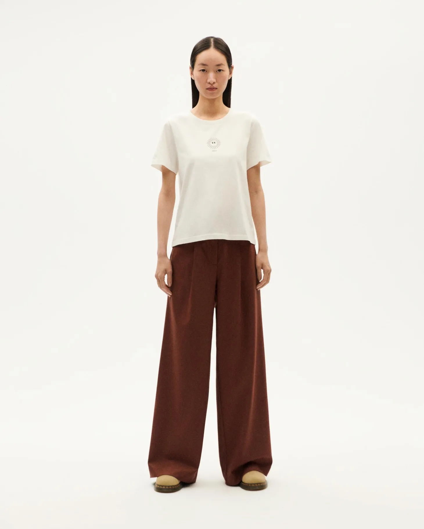 Camiseta blanca soleil Ida