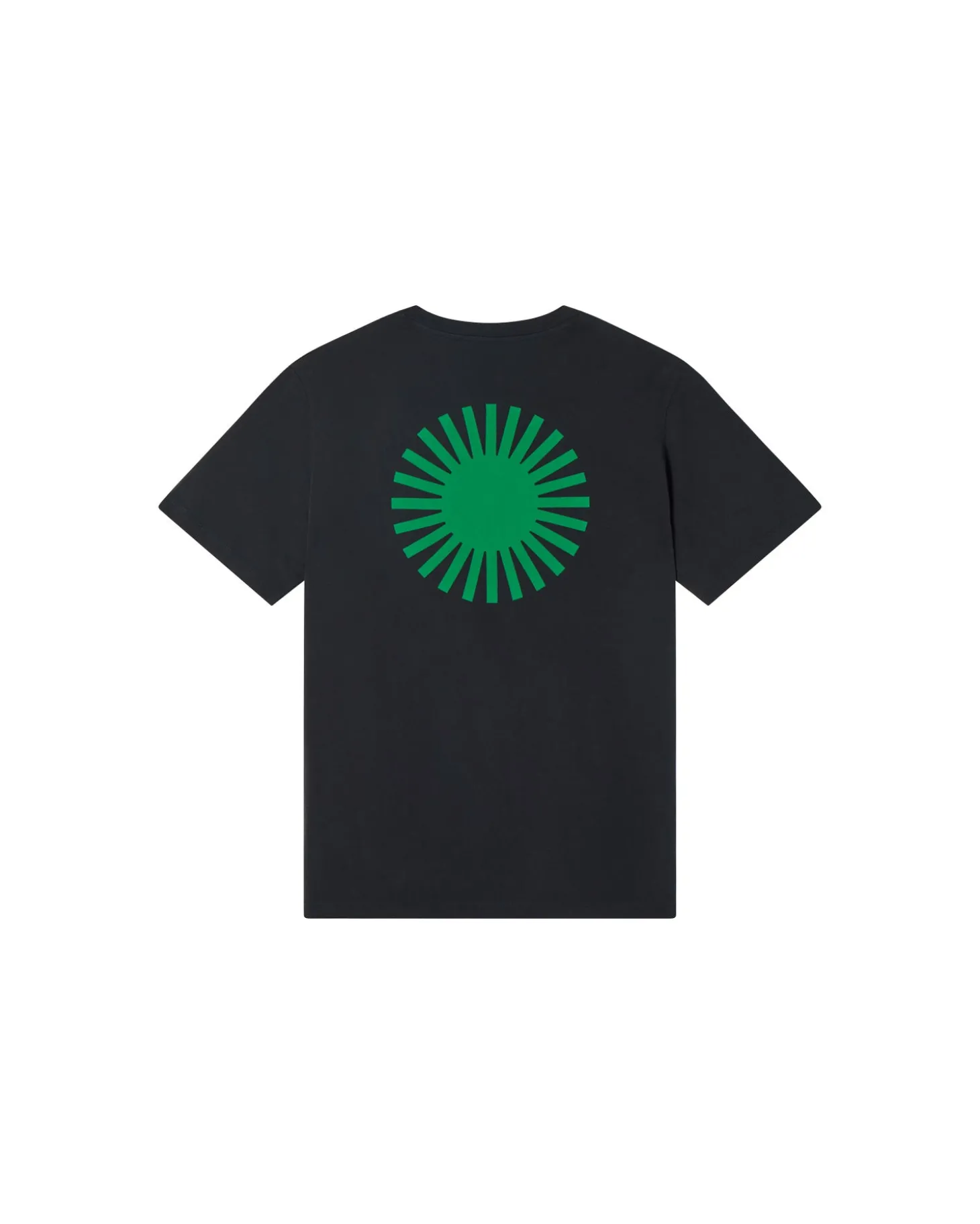 Camiseta navy sol espalda verde