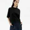 Camiseta oversize negra Lena