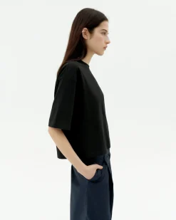 Camiseta oversize negra Lena