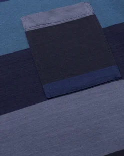 Camiseta rayas azul Aaron