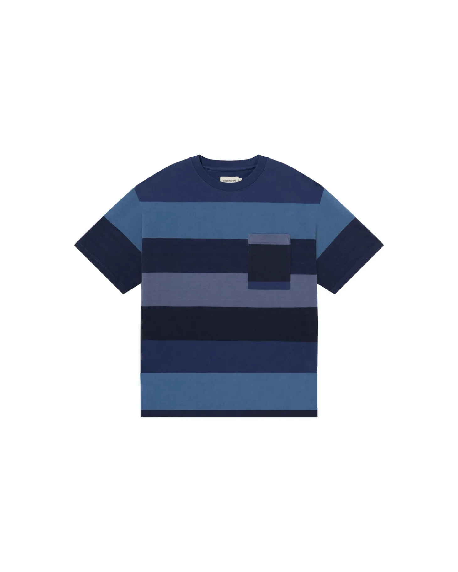 Camiseta rayas azul Aaron