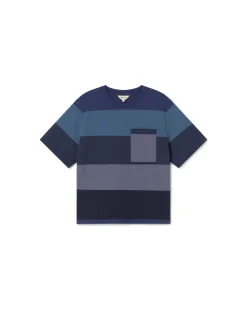 Camiseta rayas azules Lucia