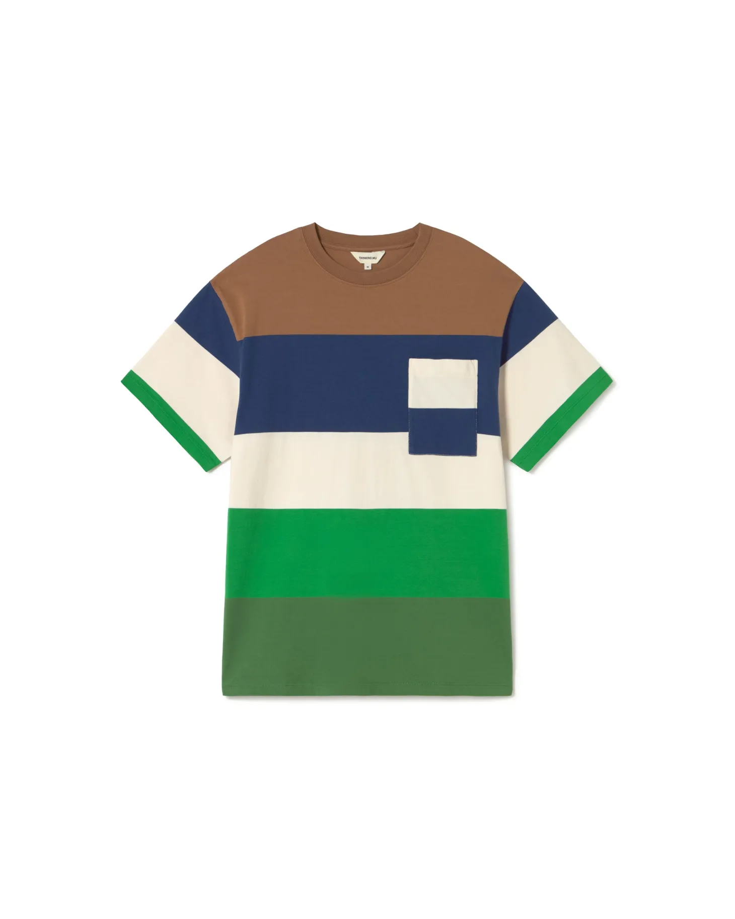 Camiseta rayas multicolor Aaron