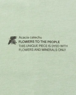 Camiseta unisex acacia tinte natural