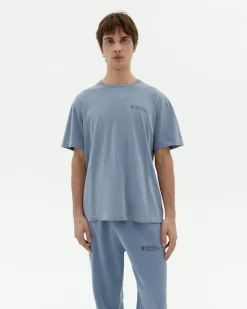 Camiseta unisex indigo tinte natural