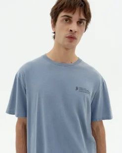 Camiseta unisex indigo tinte natural