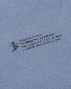 Camiseta unisex indigo tinte natural