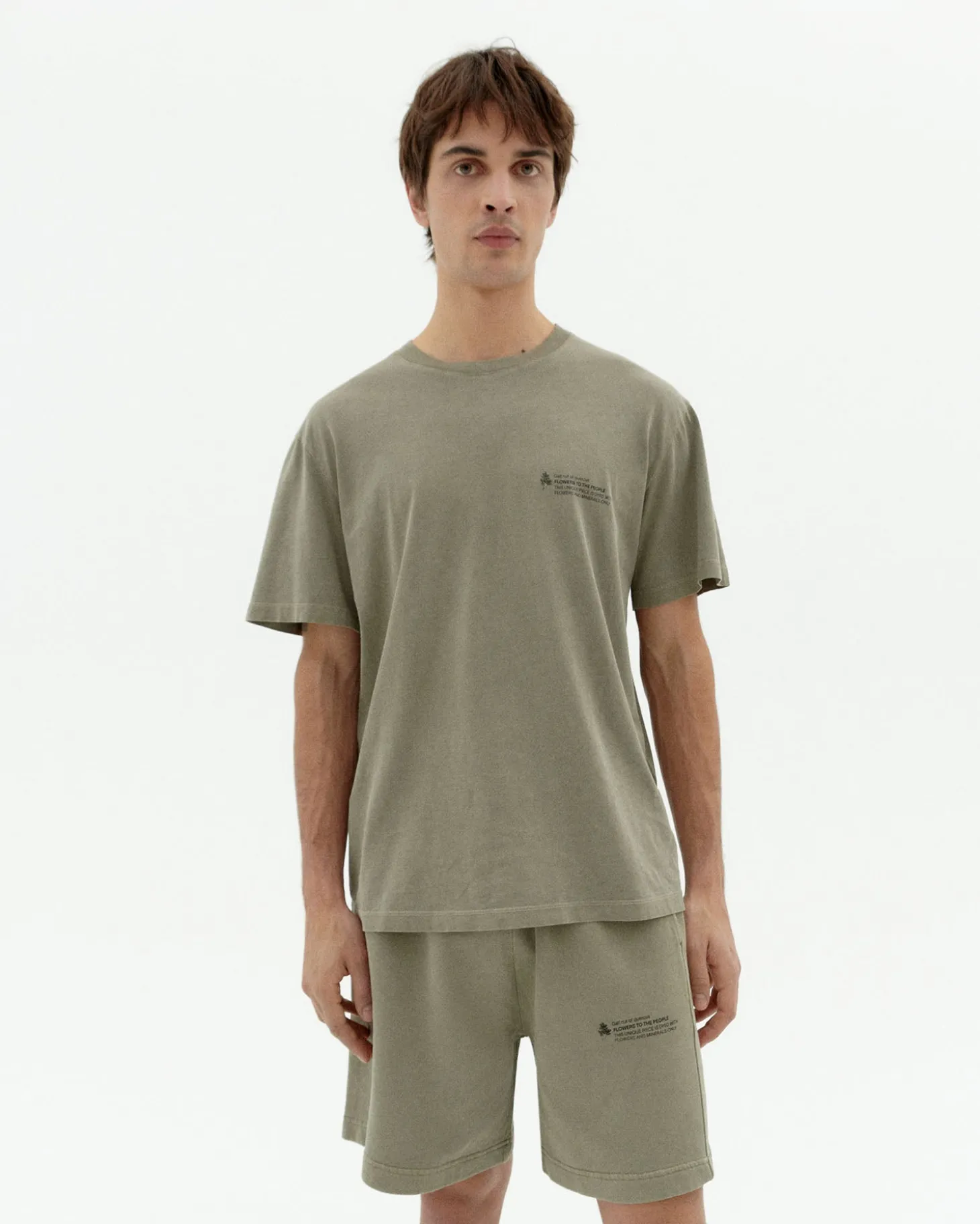 Camiseta unisex nut tinte natural