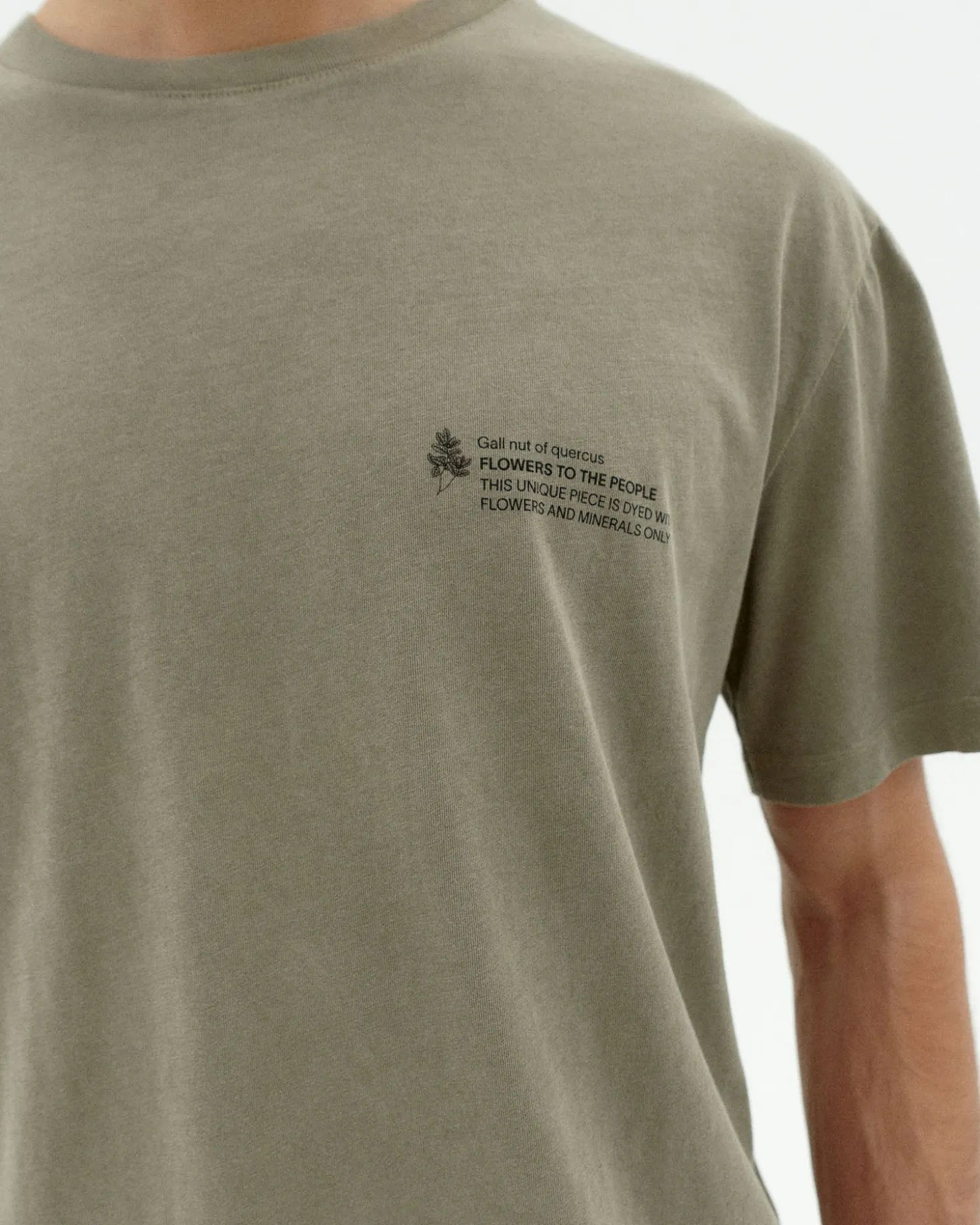Camiseta unisex nut tinte natural