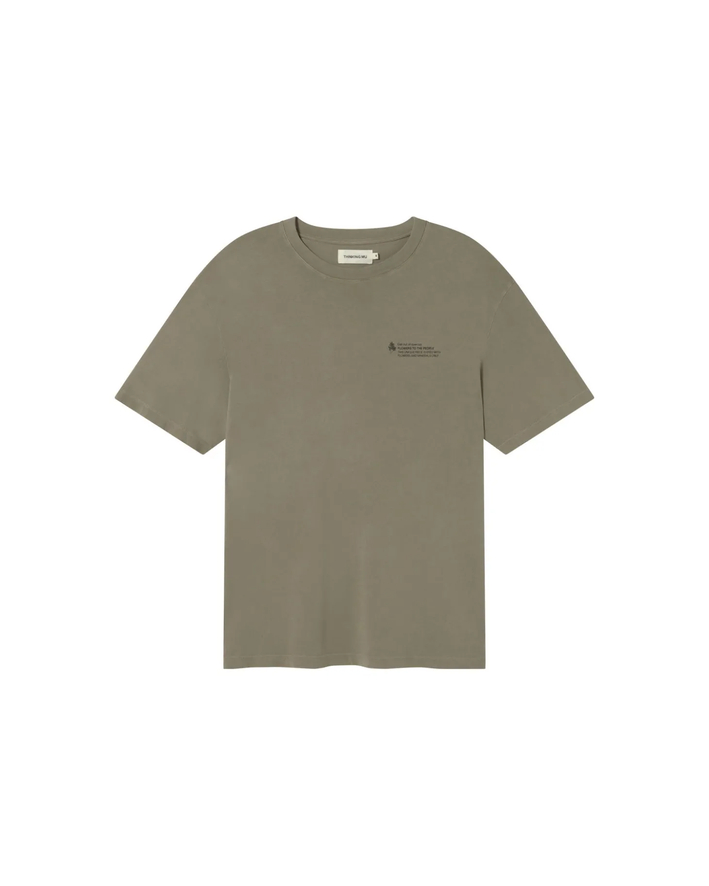 Camiseta unisex nut tinte natural