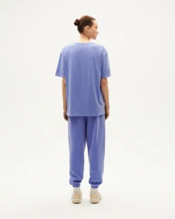 Camiseta unisex violeta tinte natural