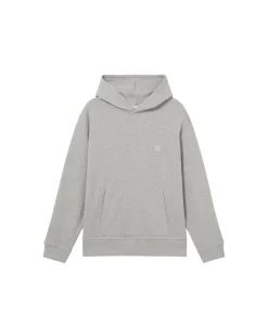 Hoodie gris sol espalda azul Simon