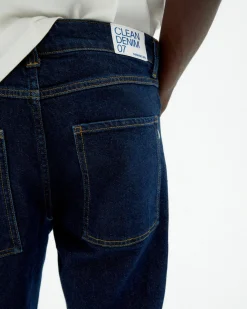 Jeans rectos dark navy David