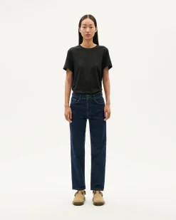 Jeans rectos dark navy Nele