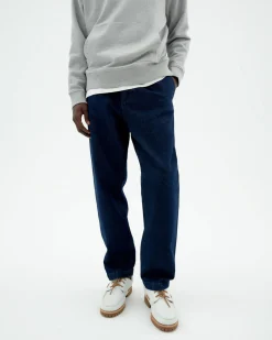Jeans relaxed pinza dark navy Wotan