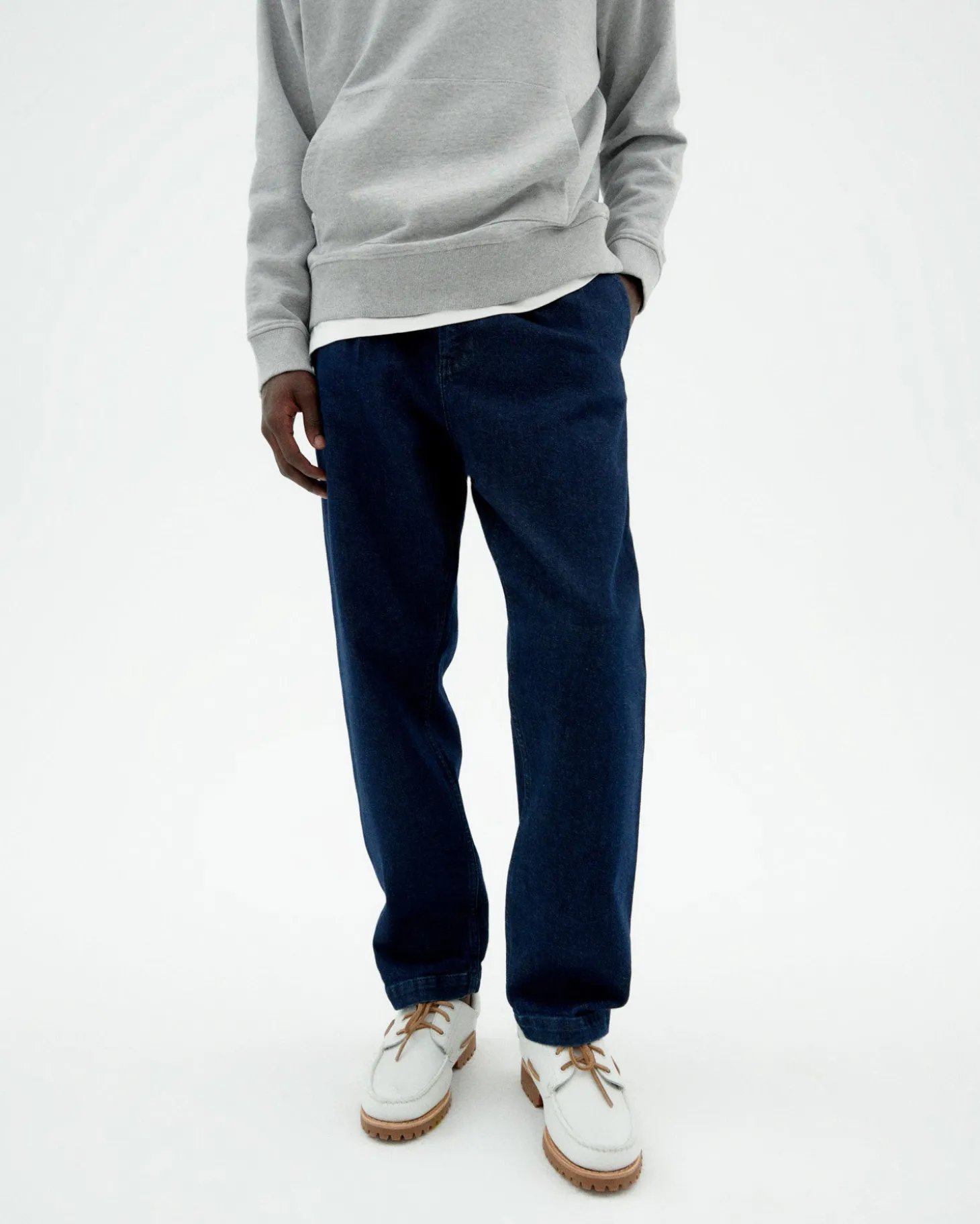 Jeans relaxed pinza dark navy Wotan