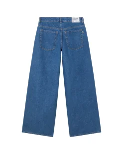 Jeans wide leg classic blue Hedda