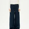 Jeans wide leg dark navy Hedda