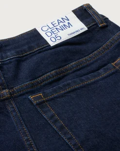Jeans wide leg dark navy Hedda