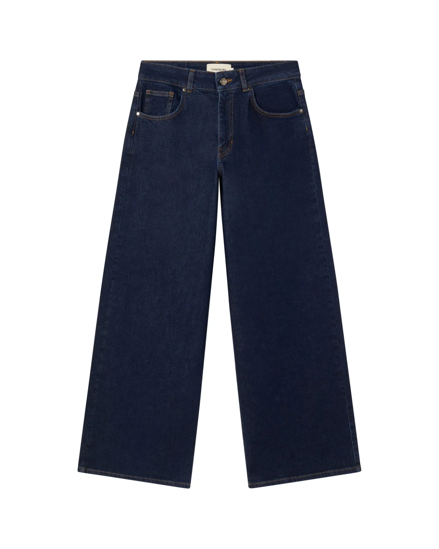 Jeans wide leg dark navy Hedda