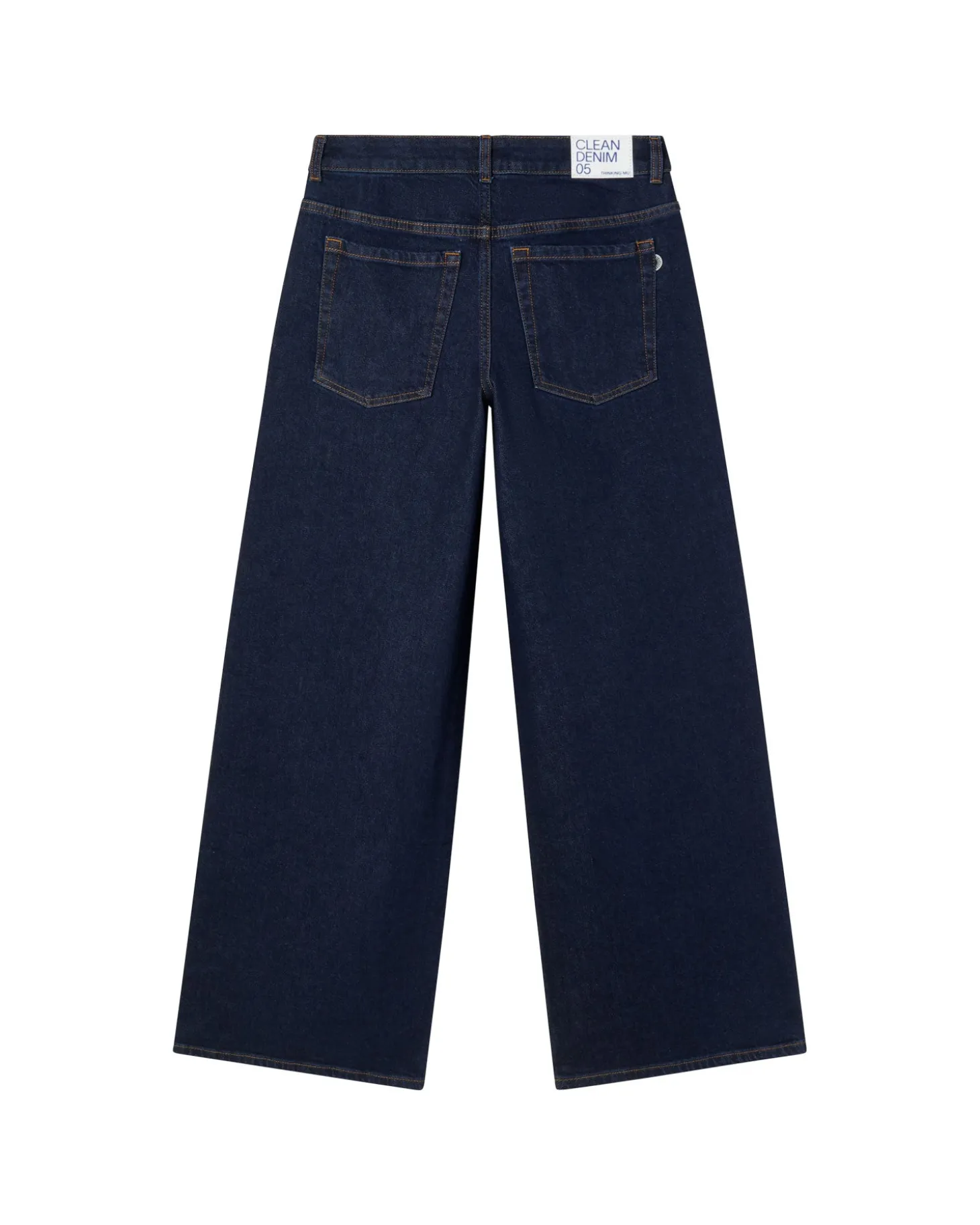 Jeans wide leg dark navy Hedda