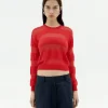 Jersey semitransparente rojo Be