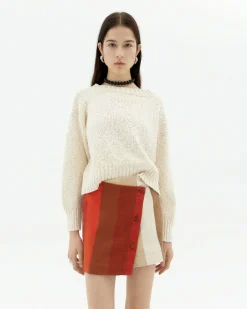 Jersey texturizado blanco Clara