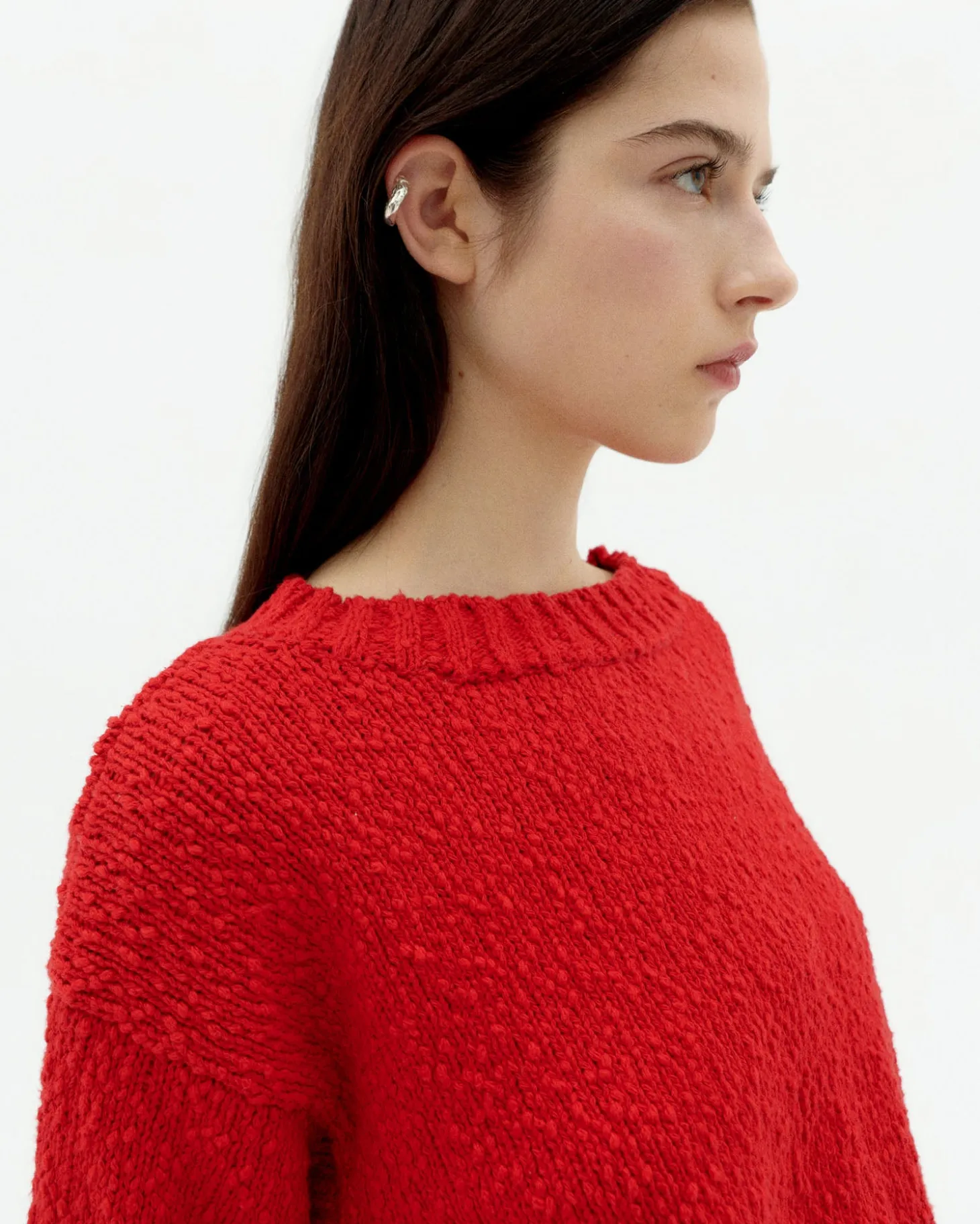 Jersey texturizado rojo Clara