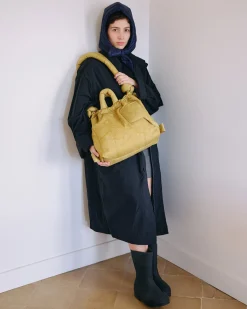 Mustard Ona Washed bag